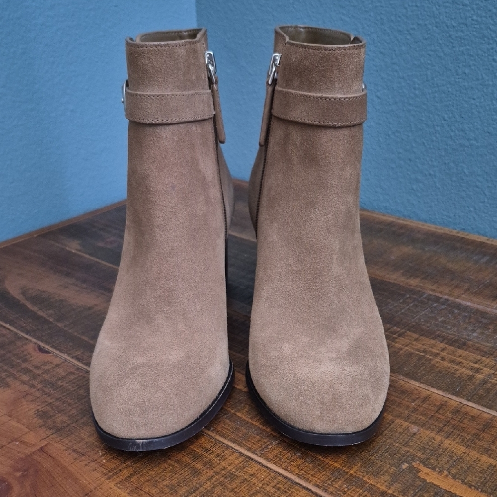 Kate Spade Blaire Suede Ankle Booties - Picture 3 of 7